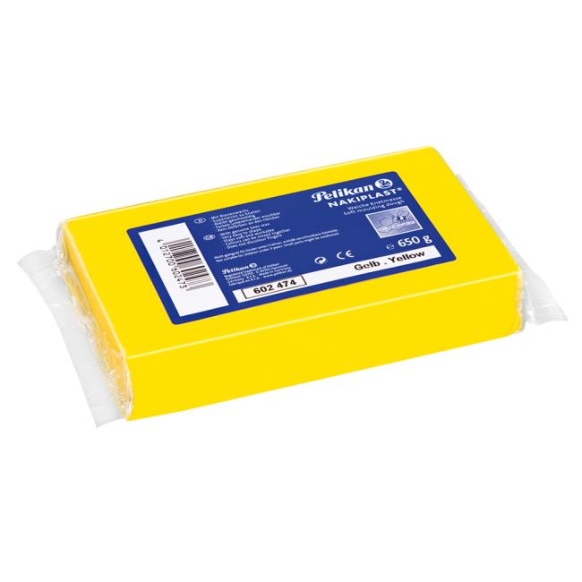 [PE602474] Plastilin Pelikan Nakiplast gelb 650g