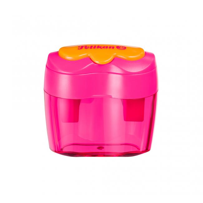 Pelikan Flower Kunststoffreibe mit 2 Löchern, rosa