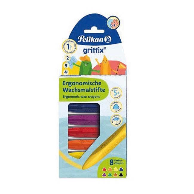 [PE700832] Pelikan Griffix 8S dreieckige Wachsmalstifte