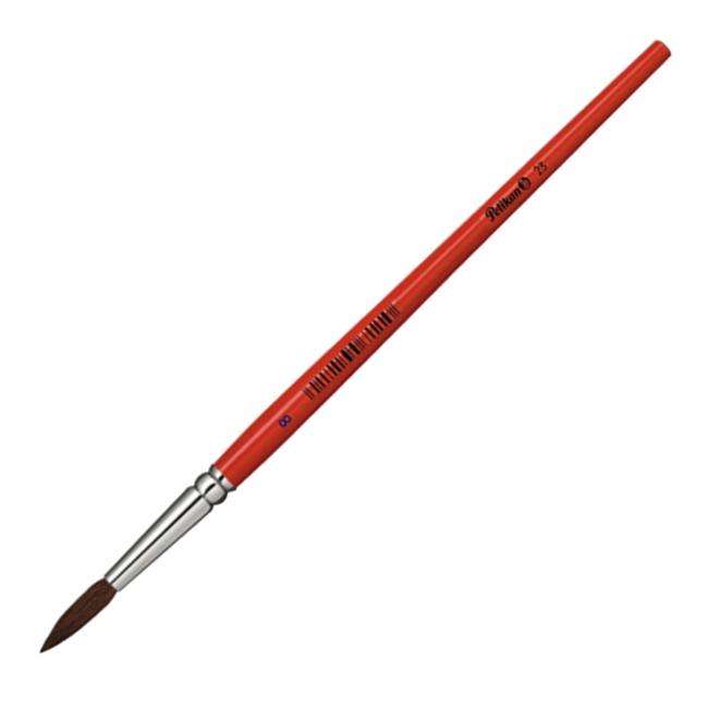[PE711069] Pelikan Haarbürste, rund, Nr. 8