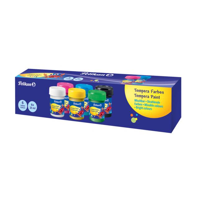 [PE804882] Pelikan Temperafarben, 6 x 25 ml