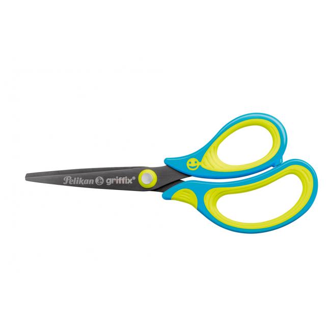 [PE810241] Pelikan Griffix Schere für Rechtshänder, türkis