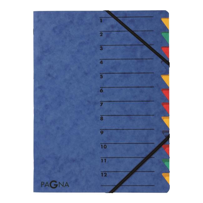 Sortierordner 12 PAGNA Easy blue