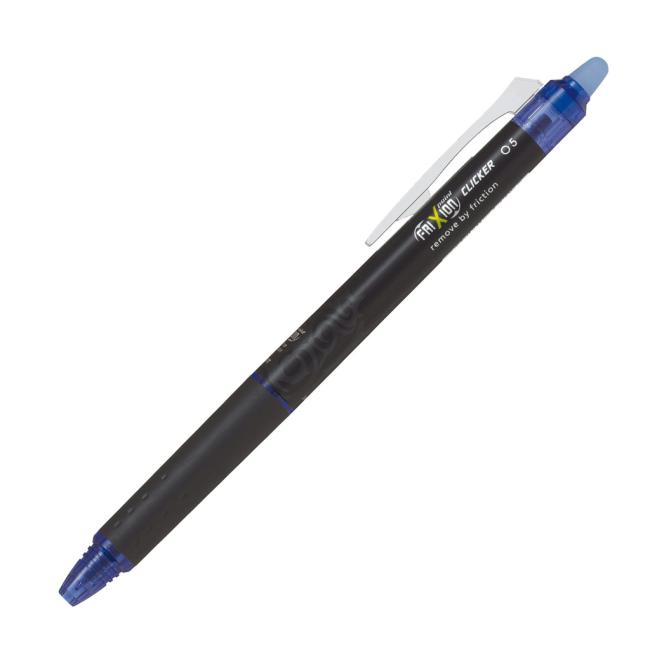 Rollengummi PILOT Frixion Klicker R, 0,5 mm blau