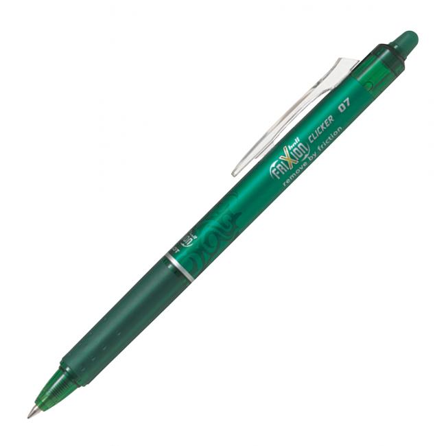 [PI206104] Rollengummi PILOT Frixion Klicker 0,7 mm grün