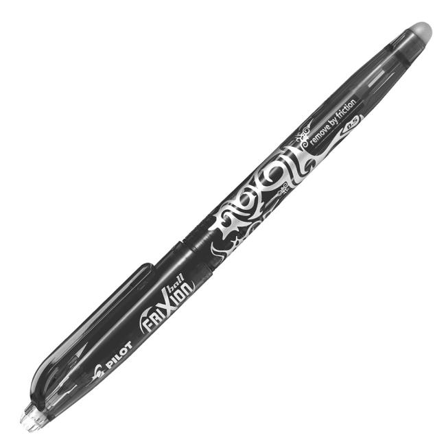 PILOT FriXion Ball Gummirolle 0,5 mm schwarz