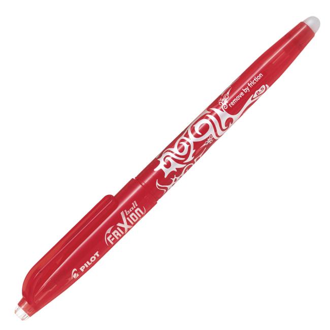 Rollengummi PILOT FriXion Ball 0,5 mm rot