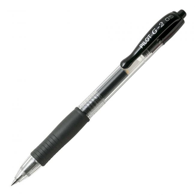 PILOT G-2 05 Gelroller schwarz