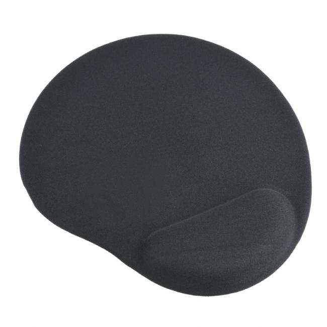 Gembird ergonomisches Gel-Mauspad schwarz