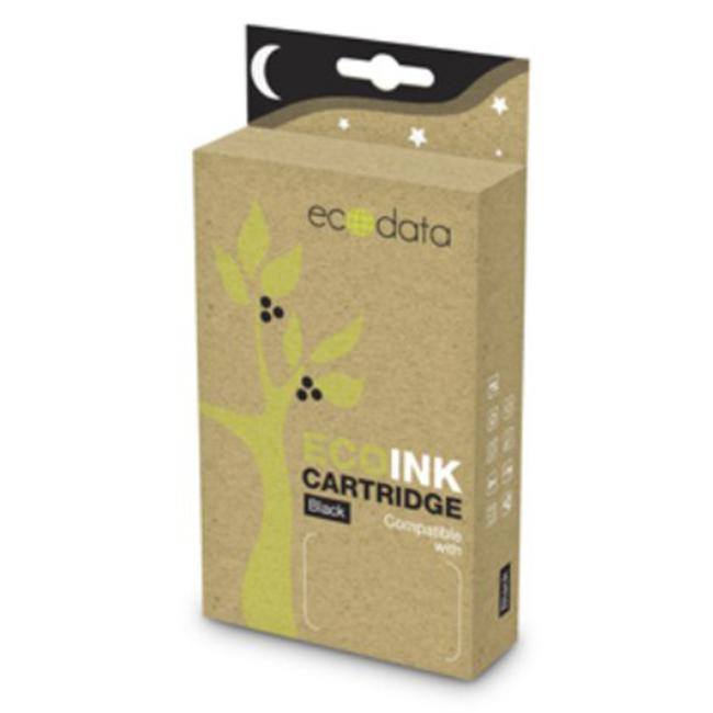 Ecodata-Tinte als Alternative für HP C9403A Tintenpatrone Nr. 72, Mattschwarz, 130 ml