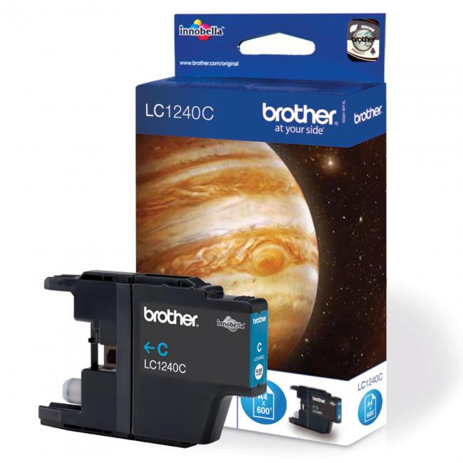 Brother LC-1240 Tintenpatrone für DCP-J925DW/ MFC-J6510DW/J6910DW Schwarz (600 Seiten)