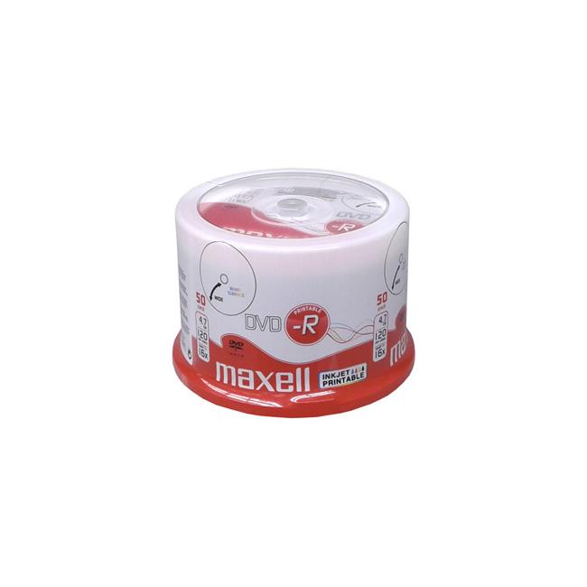 [PP013547] DVD-R Maxell Druckbar 4,7 GB 16x Kuchen 50