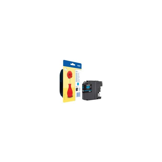 [PP025710] Brother LC-121 Tintenpatrone für DCP-J132W/J152W/J552DW/MFC-J470DW Cyan (300 Seiten)