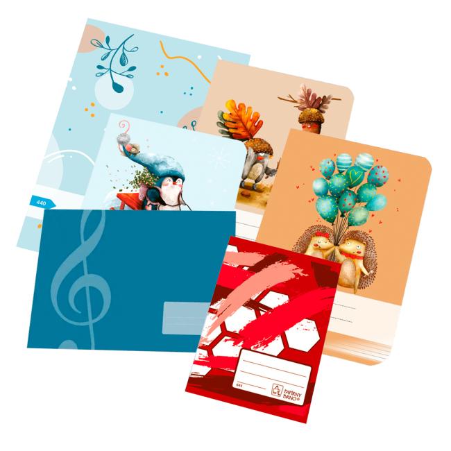 Universelles Set von Übungsheften für die 4. Klasse