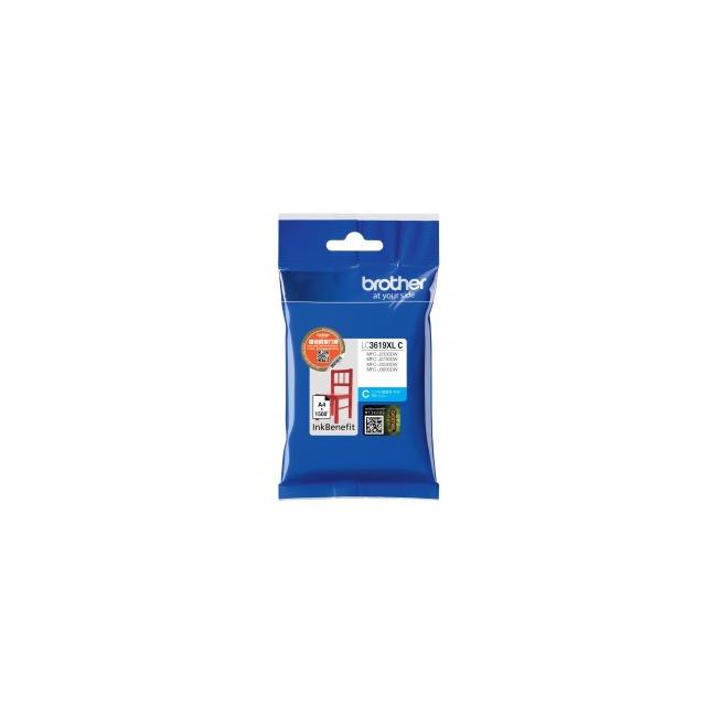[PP037671] Brother LC-3619XL Tintenpatrone für MFC-J2330DW/J3530DW/J3930DW Cyan (1.500 Seiten)