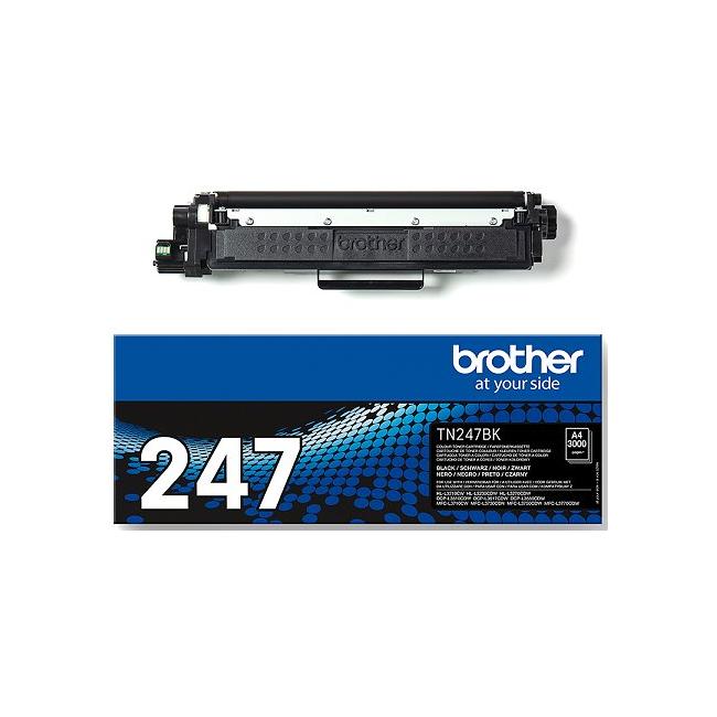 Toner Brother TN-247 für HL-L3210CW/L3270CDW, DCP-L3510CDW/L3550CDW schwarz (3.000 Seiten)