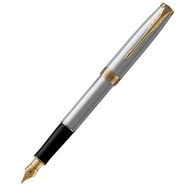 [PR131504] Parker Royal Sonnet Edelstahl GT Füllfederhalter