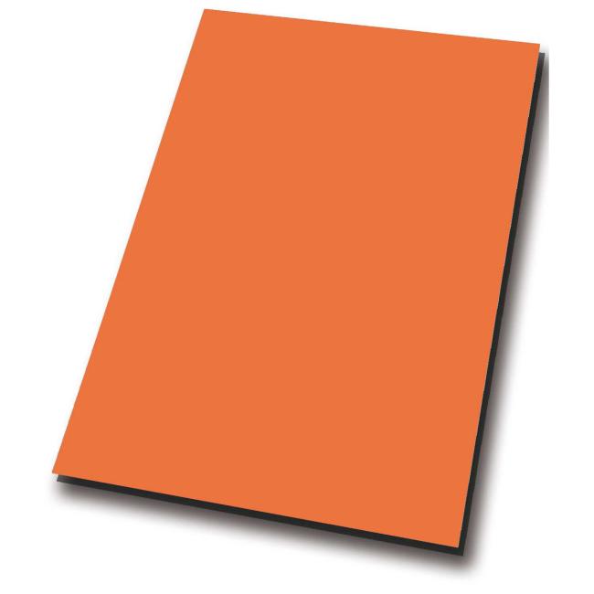 Zeichenkarton, A4, 50 Blatt, 225 g, orange