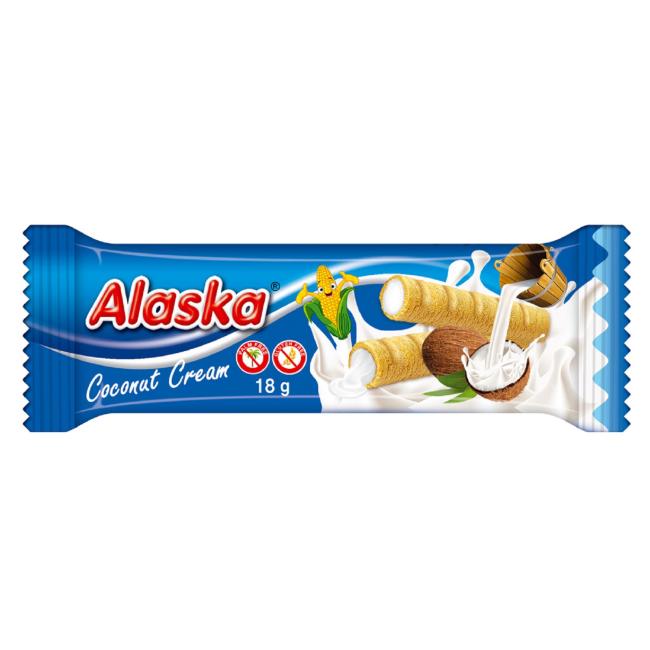 [PT050479] Alaska-Tuben gefüllt mit Kokoscreme 18 g