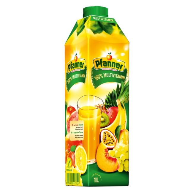 Saft PFANNER Multivitamin 100% 1 ℓ