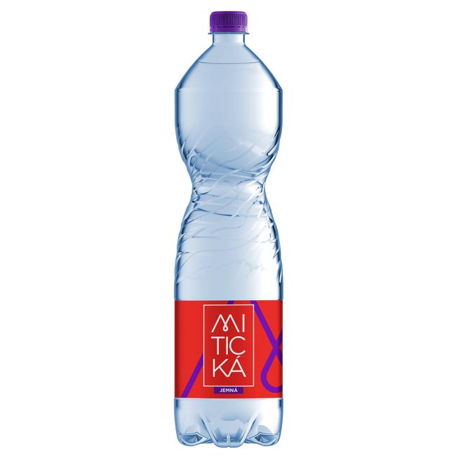 Miticka Mineralwasser, leicht prickelnd, 6 x 1,5 l