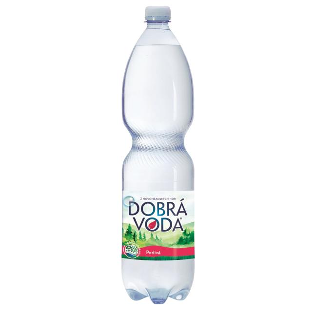 Dobrava Mineralwasser mit Kohlensäure, 6 x 1,5 l