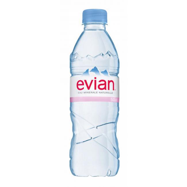 Evian Mineralwasser 24 x 0,5 l PET