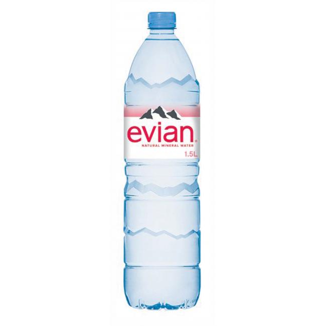 Evian Mineralwasser 6 x 1,5 l PET