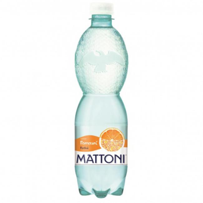 MATTONI Mineralwasser mit Orangengeschmack, kohlensäurehaltig, 12 x 0,5 l