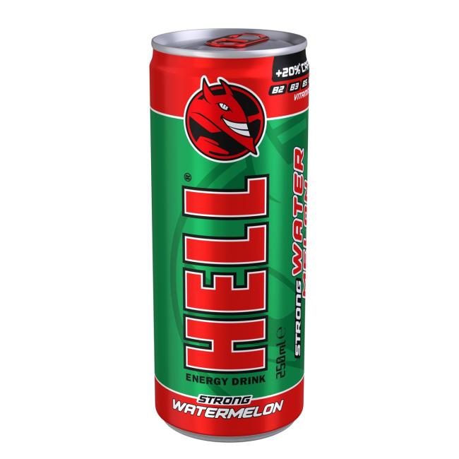 Energy-Drink Hell Strong Wassermelone 250 ml