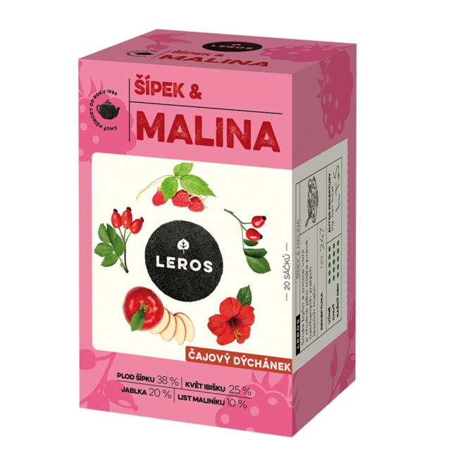 LEROS Kräutertee Teemoment Hagebutte & Himbeere HB 20 x 2 g
