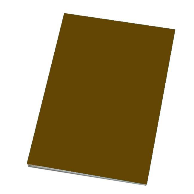[BK022514] Zeichenkarton A3, 50 Blatt, 225 g, braun
