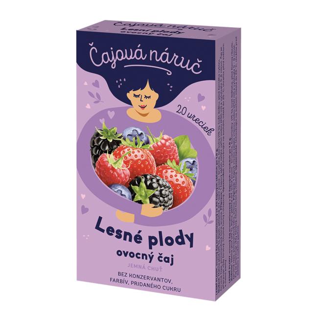 [PT106679] LEROS Früchtetee, eine Handvoll Waldbeeren, 20 x 1 g