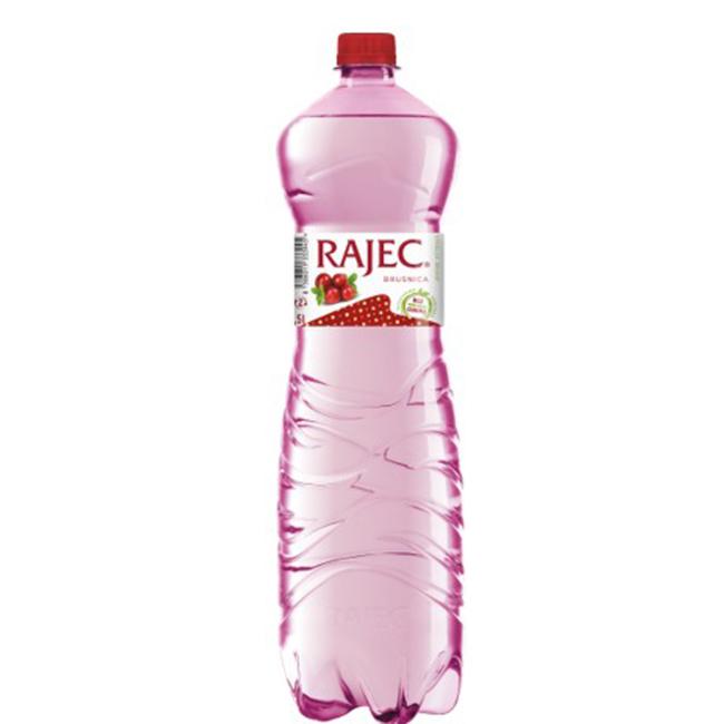 Rajec Quellwasser mit Cranberrygeschmack, leicht kohlensäurehaltig, 6 x 1,5 l