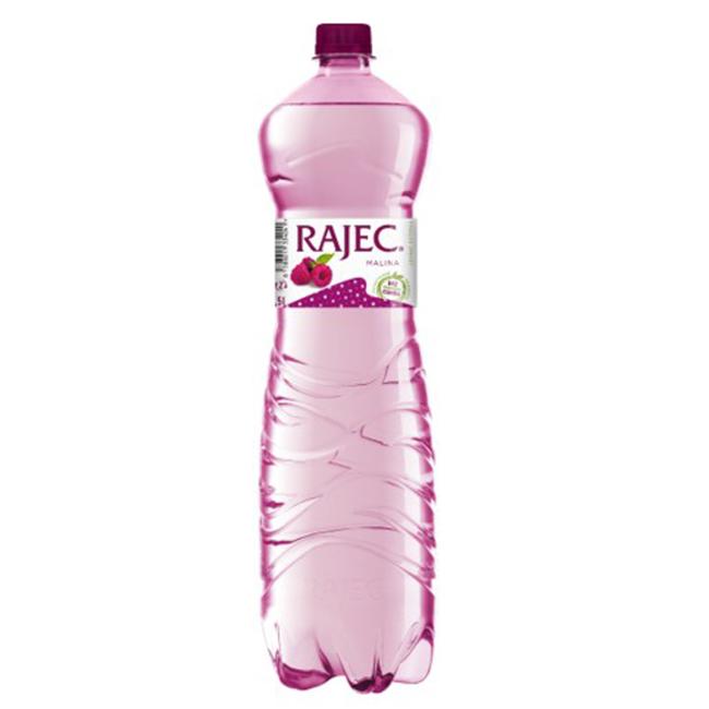 Rajec Quellwasser mit Himbeergeschmack, leicht kohlensäurehaltig, 6 x 1,5 l
