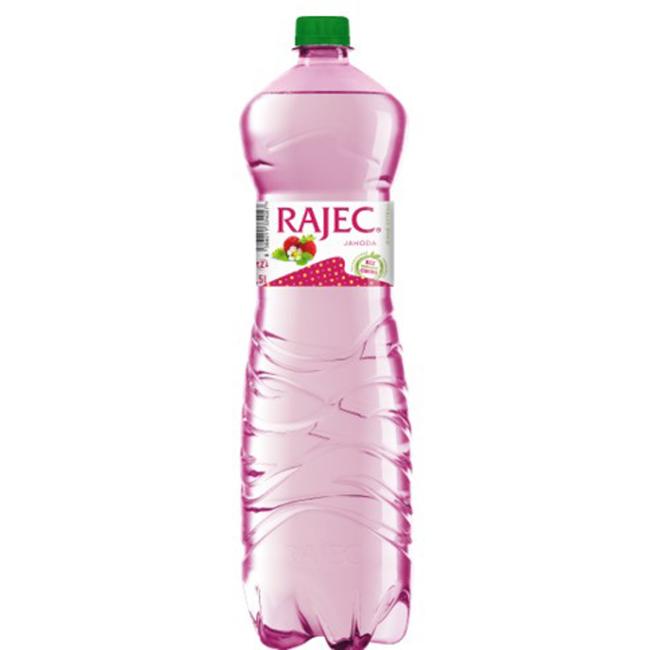 Rajec Quellwasser mit Erdbeergeschmack, leicht kohlensäurehaltig, 6 x 1,5 l