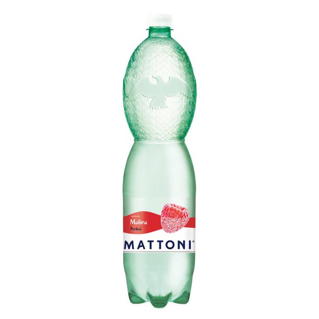 MATTONI Mineralwasser mit Himbeergeschmack, kohlensäurehaltig, 6 x 1,5 l