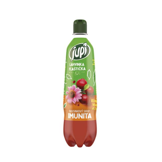 Sirup Jupí IMMUNITA Cranberry 0,7 ℓ