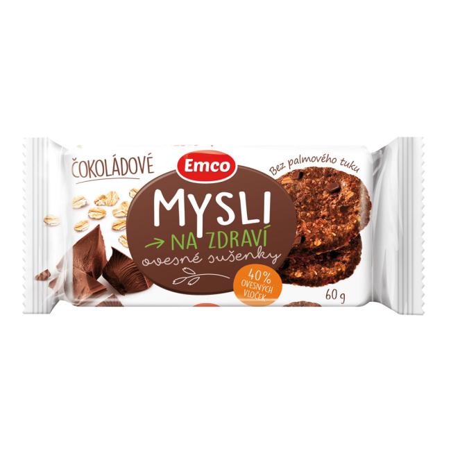 Haferflockenkekse MYSLI 60 g Schokolade