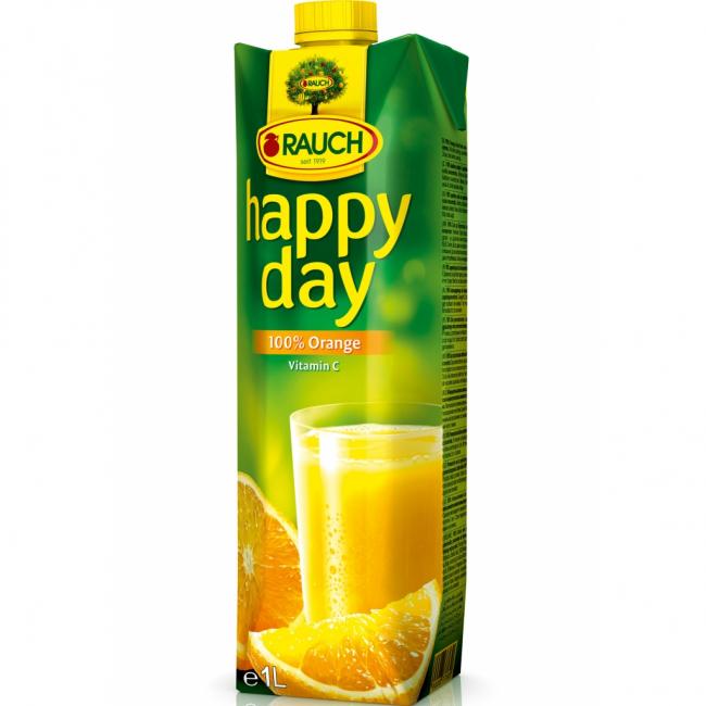 Happy Day Orangensaft 100% 1 l