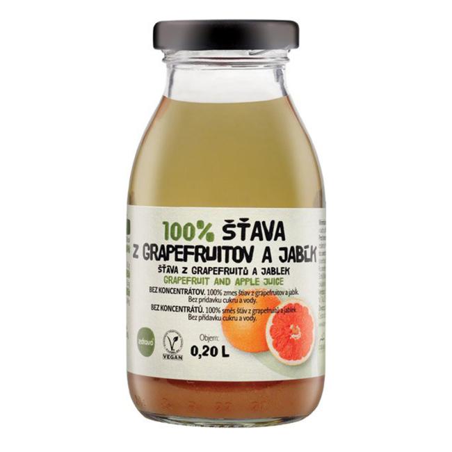 ZDRAVO Saft 100% Grapefruit-Apfel 10 x 0,2 l NICHT WIEDERVERWENDBARES GLAS
