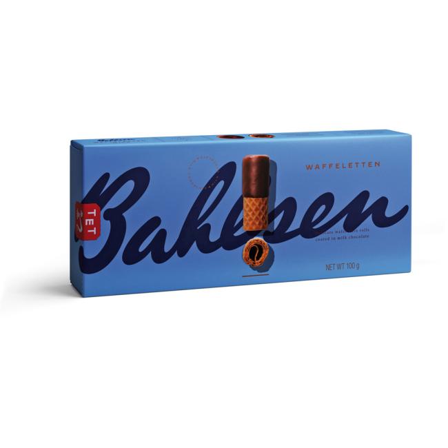 Waffeln mit Milchschokolade Bahlsen Waffeletten 100 g