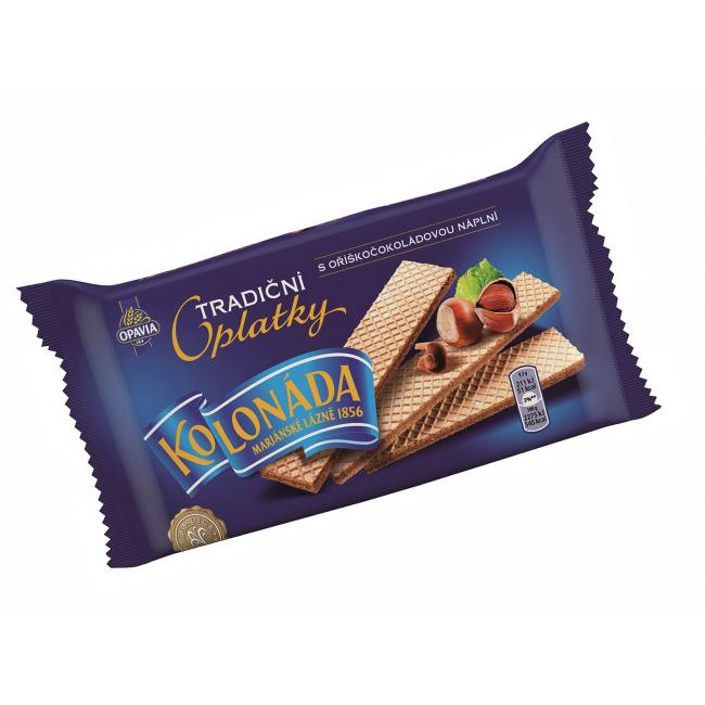 Kolonáda Premium Waffeln -traditionell- Haselnussschokolade 140 g