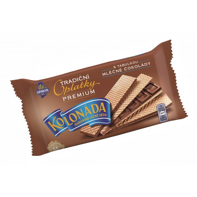 Kolonáda Premium Waffeln - Milchschokolade 92 g