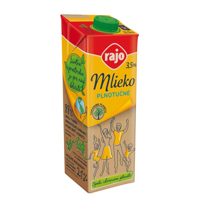 H-Milch RAJO Vollfett 3,5 % 1 l