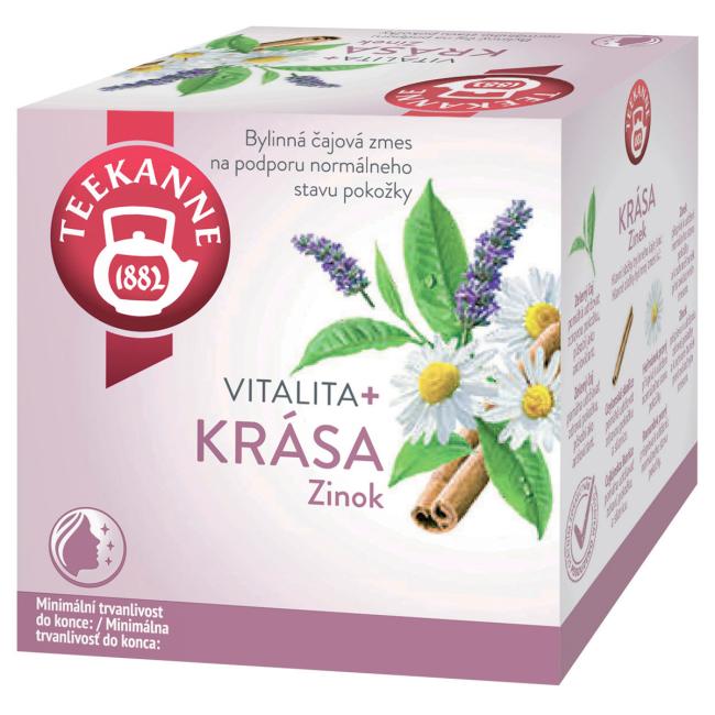 TEEKANNE Vitality + Beauty Tee (Zink) 10 x 1,7 g