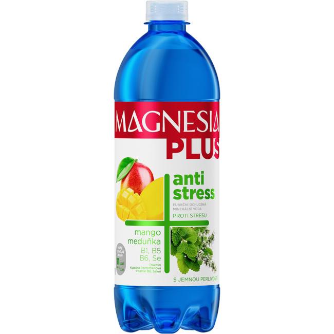 Mineralwasser MAGNESIA Plus Antistress Mango, Zitronenmelisse 6 x 0,7 l