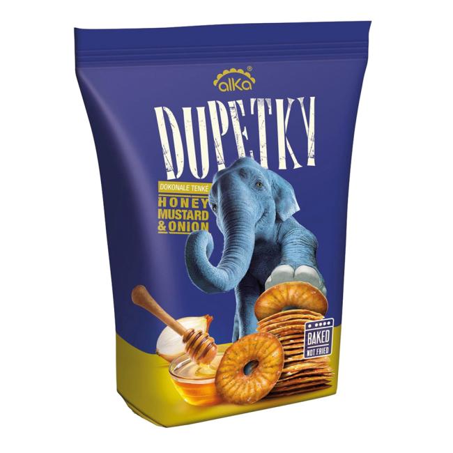 Gebackene Teigtaschen mit Senf, Honig und Zwiebeln 70 g/84 g