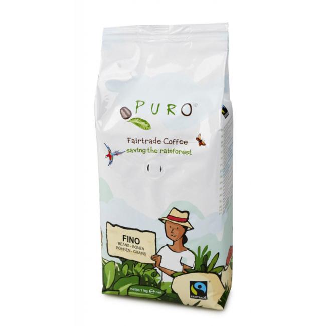 [PT501040] Fairtrade Puro Fino Kaffeebohnen 1 kg
