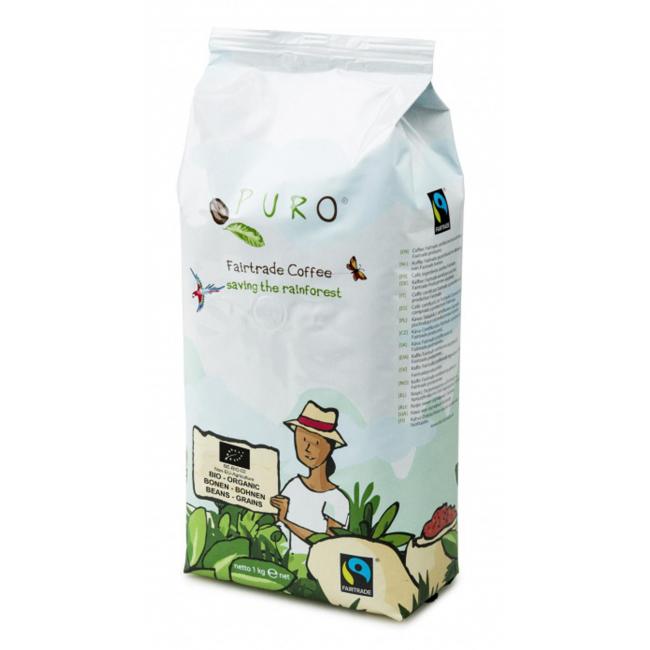 Fairtrade Puro Bio Bio-Kaffeebohnen 1 kg